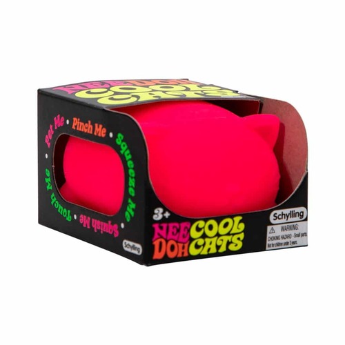 Nee Doh Cool Cats [Colour : Pink ]