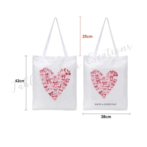 Heart of Bows Tote Bag